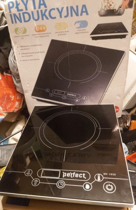 Kuchenka Płyta Indukcyjna Nablatowa z Możliwością Zabudowy 2000W