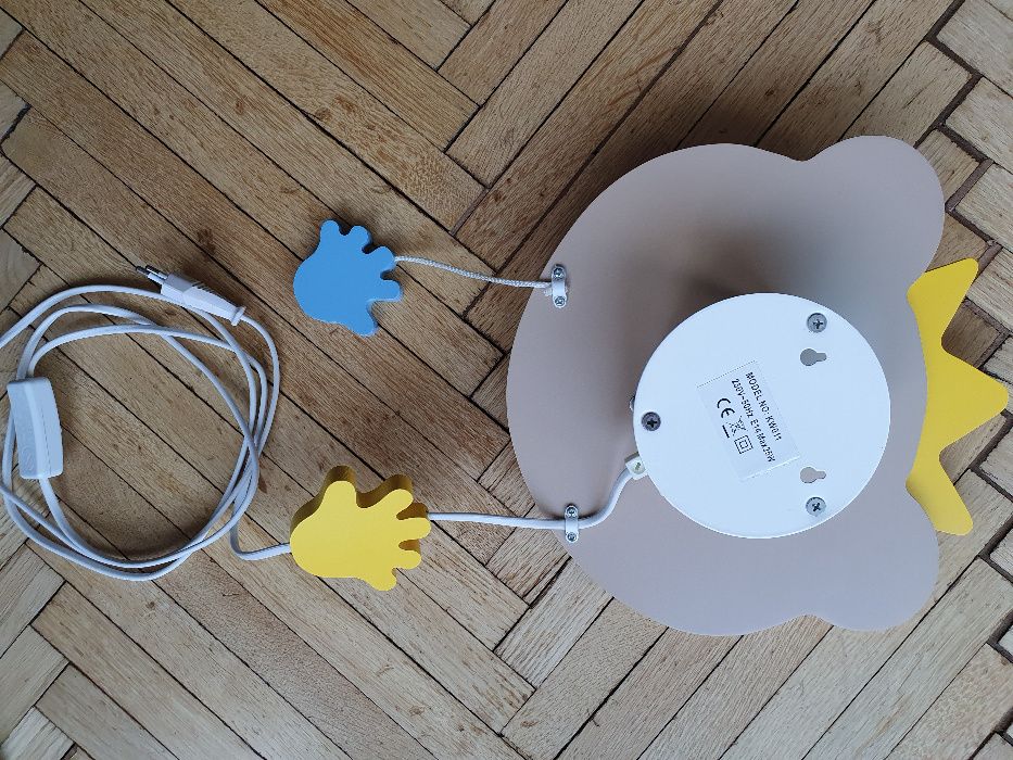 Lampa kinkiet Misio plus zegar ścienny