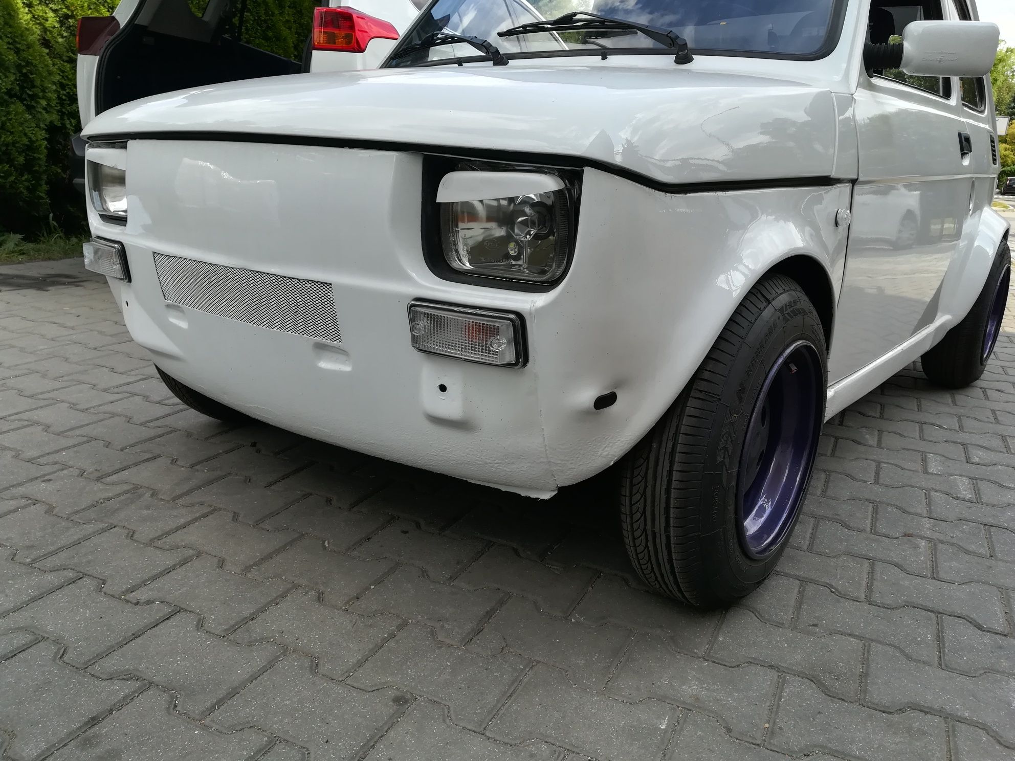 Fiat 126p tuningowe +daszki