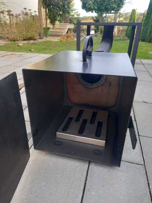 Zestaw do wędzarni ogrodowej 60 x 60 cm- komplet