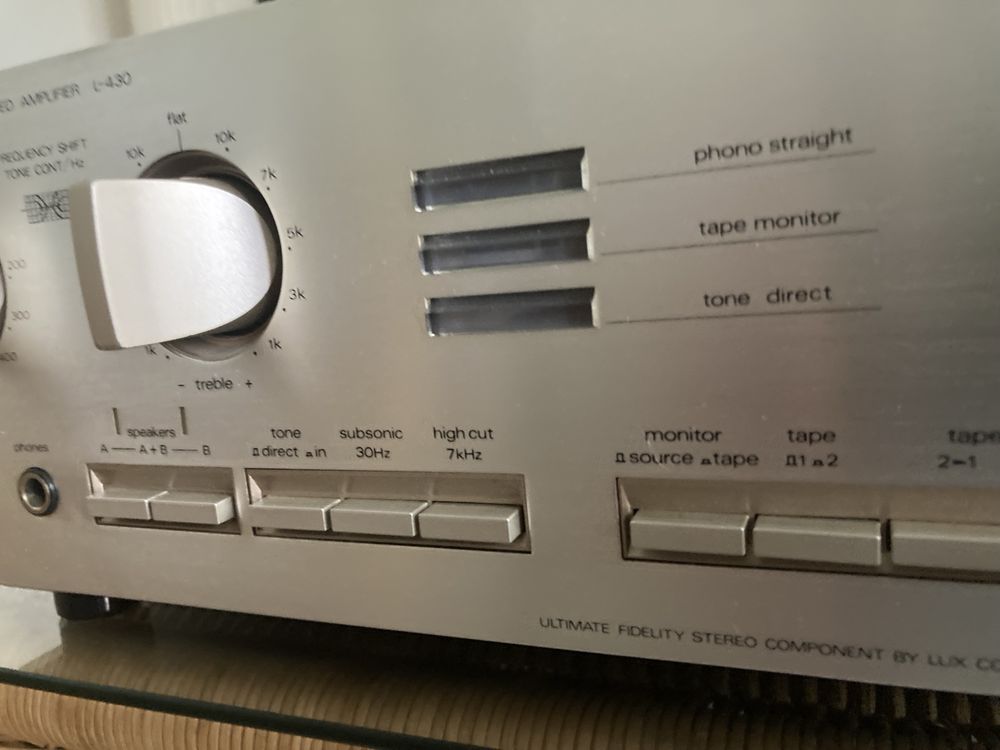 Luxman l430 wzmacniacz po serwisie