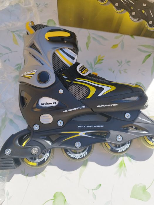 Patins em linha 4 rodas Homem novos
