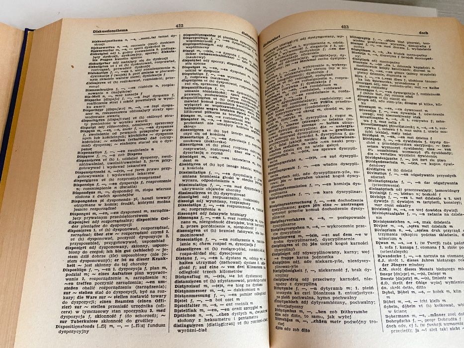 Wielki słownik niemiecko-polski z suplementem WP 1985
