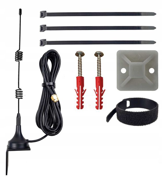 antena do bramy zwiększająca zasięg pilota 433mhz uniwersalna garażu