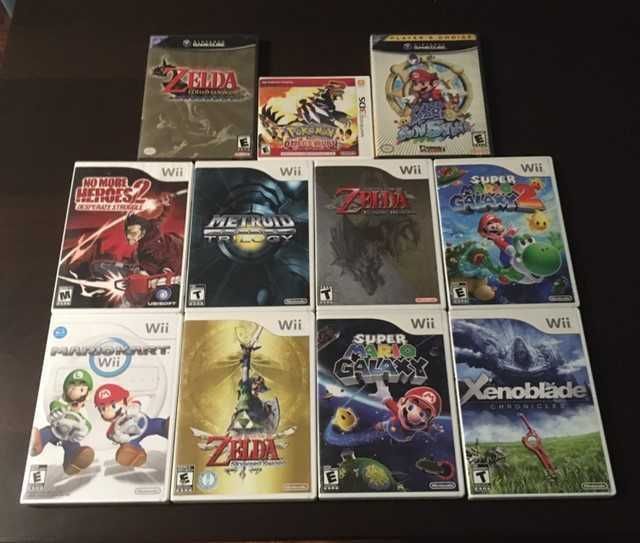 Jogos para Wii, Gamecube e 3DS (ler descrição)