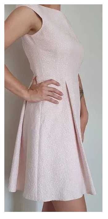 Sukienka na komunię, chrzciny pudrowy róż marki BOLERO roz. 38