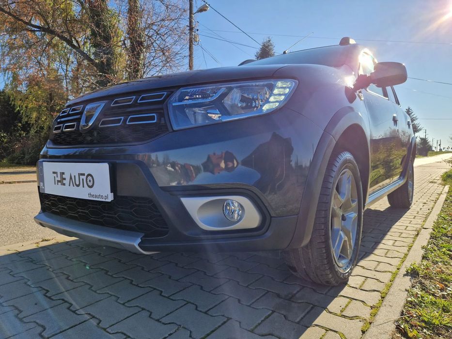 Dacia Sandero STEPWAY BARDZO ŁADNA zadbana niski przebieg BEWYPADKOWA salon PL