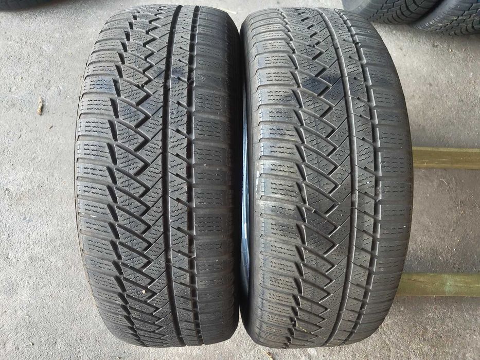 Opony zimowe uzywane 215 55 R17 Continental 2020 rok 2 sztuki z17