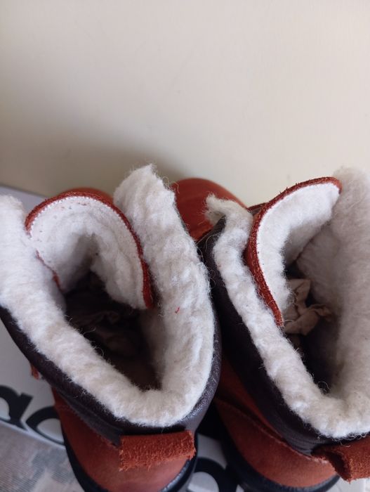 Стильні зимові чобітки черевики унісекс 35 розмір 22 см устілка с