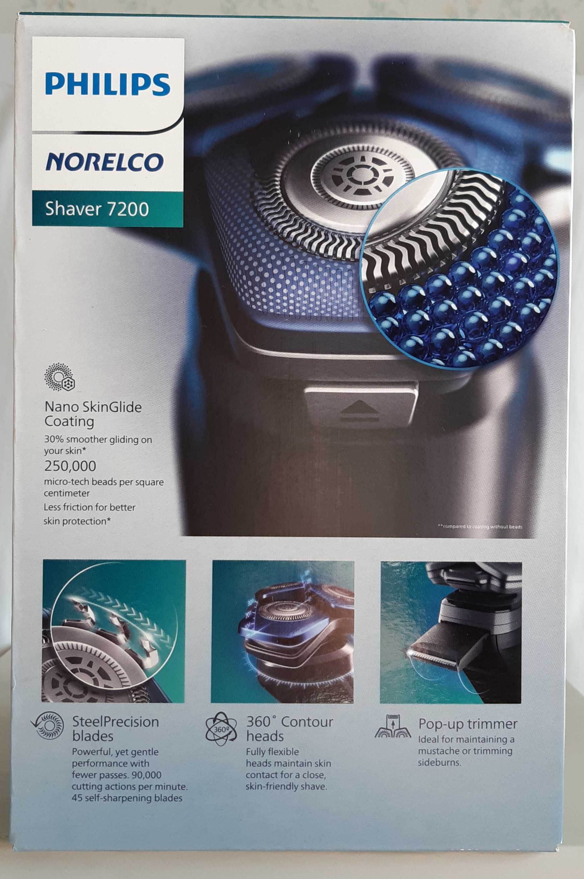 Электробритва Philips Norelco Wet & Dry Shaver Series 7200, S7887/82