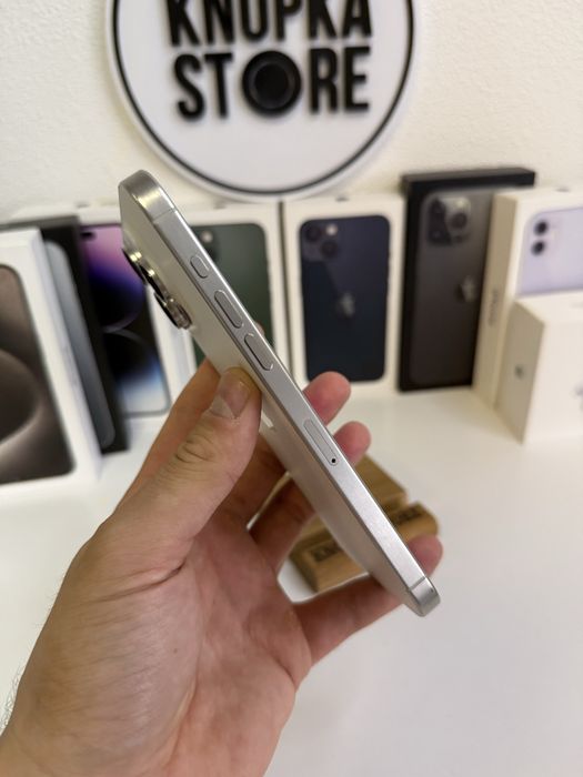 iPhone 15 Pro Max 512 Gb White Neverlock 17600 фіз + есім