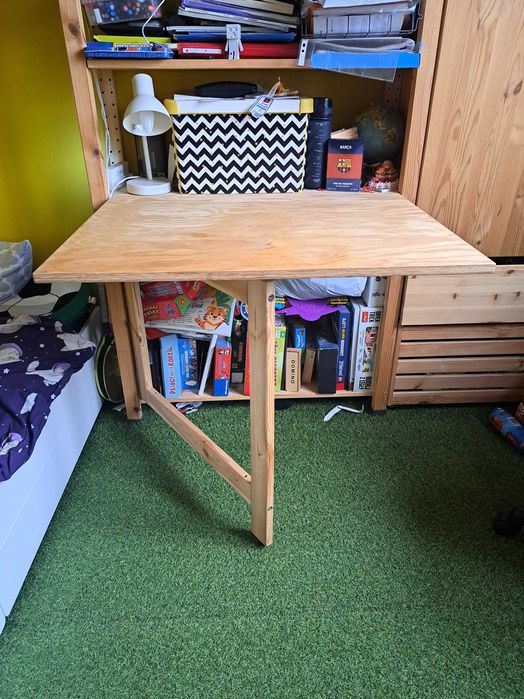 IVAR
Stół składany, sosna, 80x30-91 cm