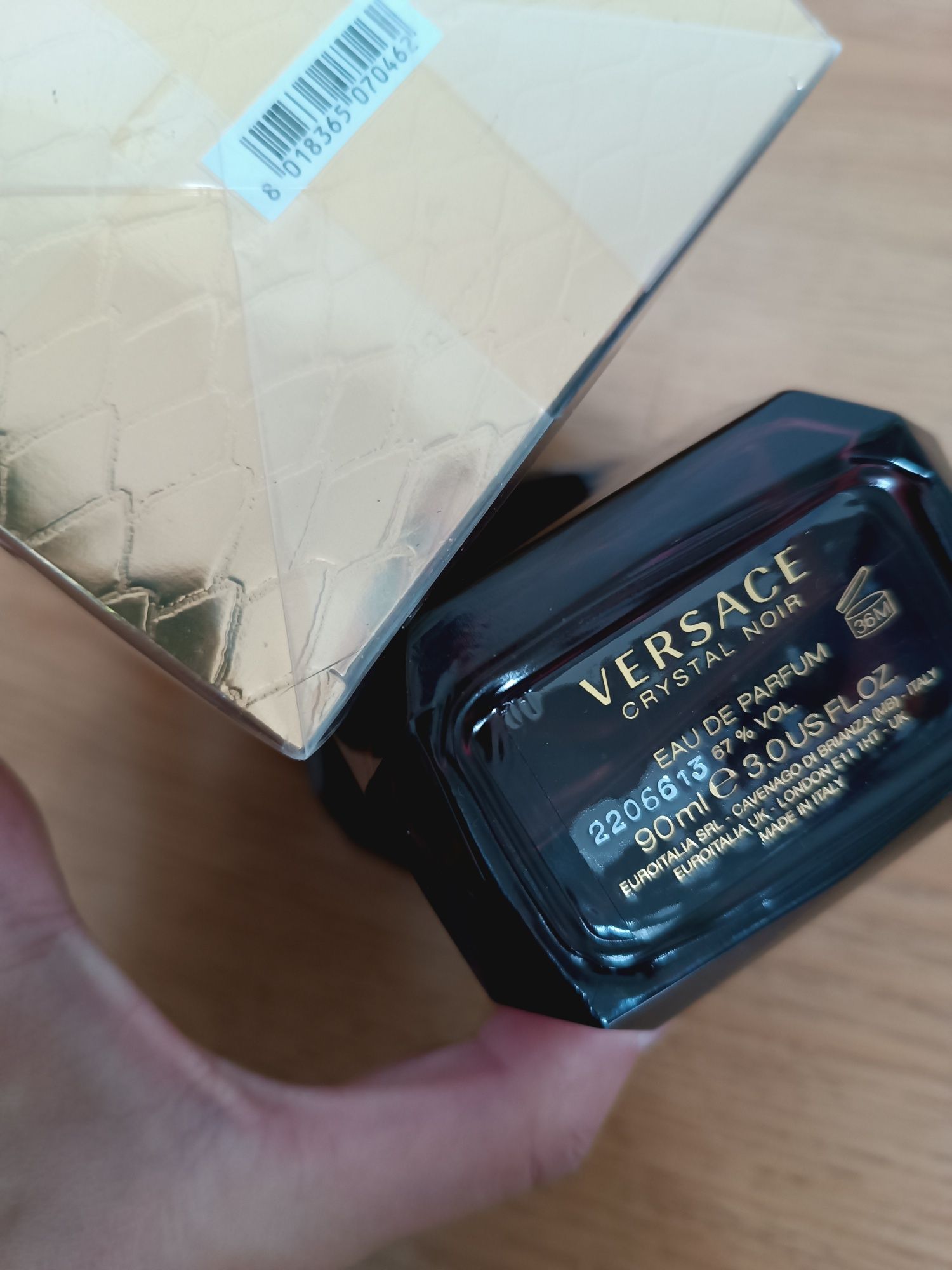 Versace Crystal Noir EDP Perfumy 90 ml