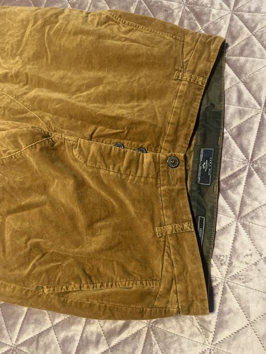 Spodnie męskie brązowe Zara roz 42