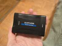 Scart - HDMI scaler konwerter przejściówka adapter