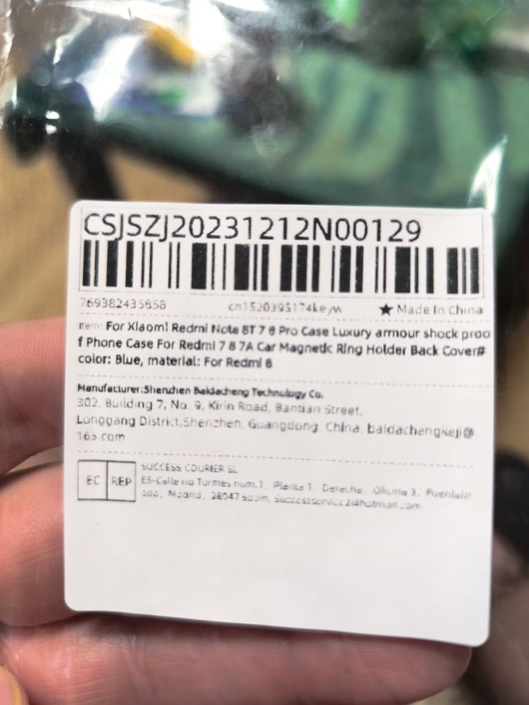 Capa de silicone para Xiaomi Redmi 8, capa protetora de luxo à prova d