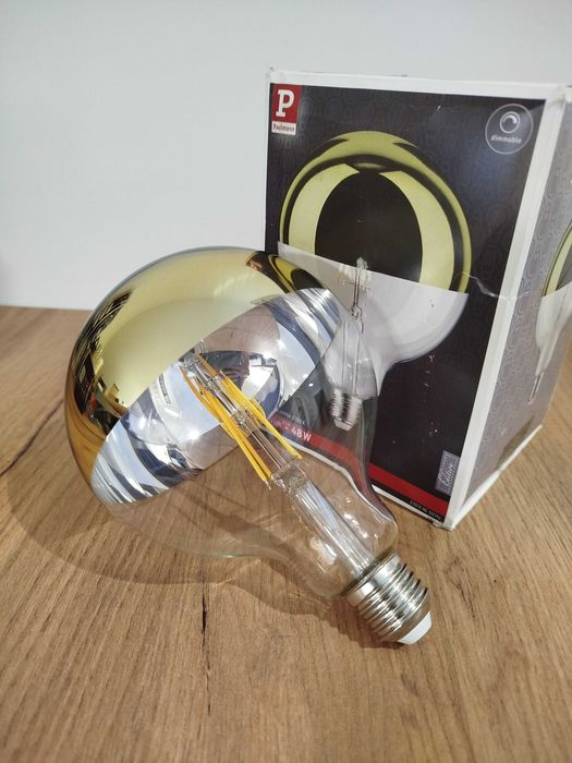 Paulmann Żarówka ściemnialna 6,5 W 600 lm 230 V LED złoty lustrzany