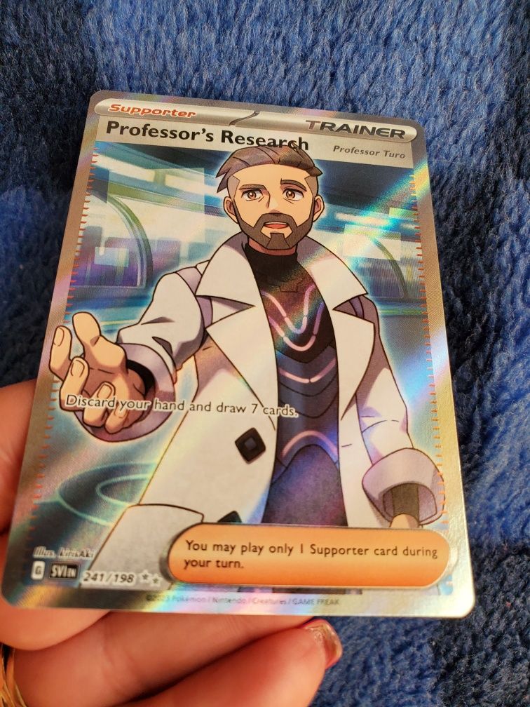 Karta Pokemon TCG Professor's Research 241/198 Nowa oryginalna