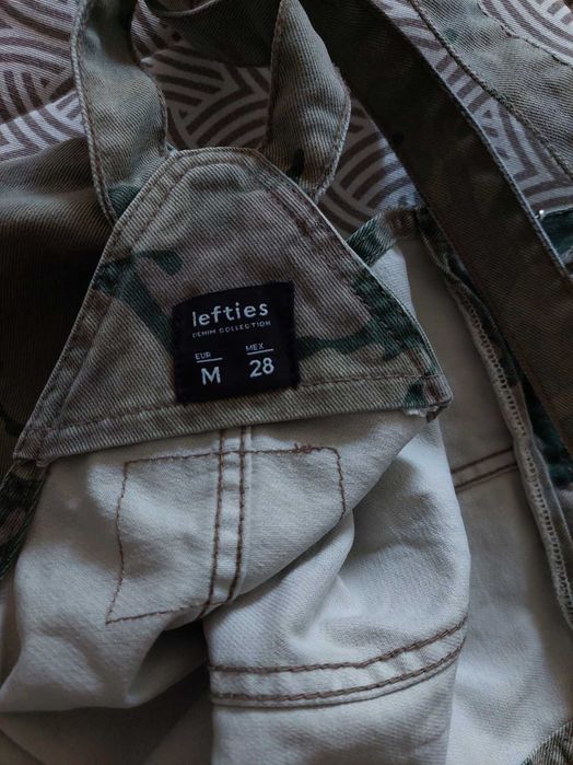 Jardineiras saia - lefties – tamanho M