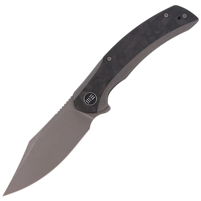 Nóż składany WE Knife Snick Gray Titanium / Marble Carbon Fiber, Gray