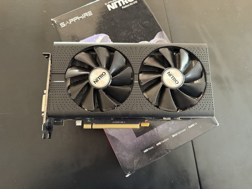 Placa gráfica Sapphire Rx 470 Nitro 4gb