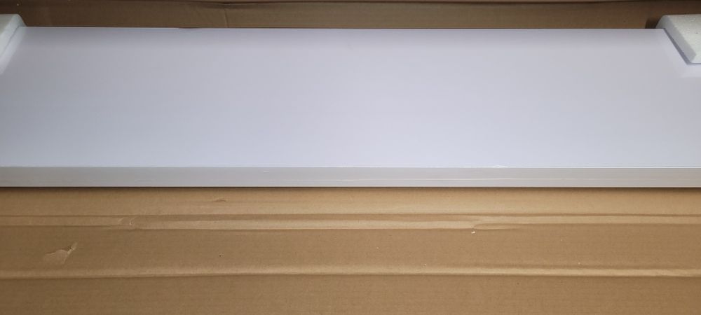 Półka wisząca, regał samowiszący biały 80cm