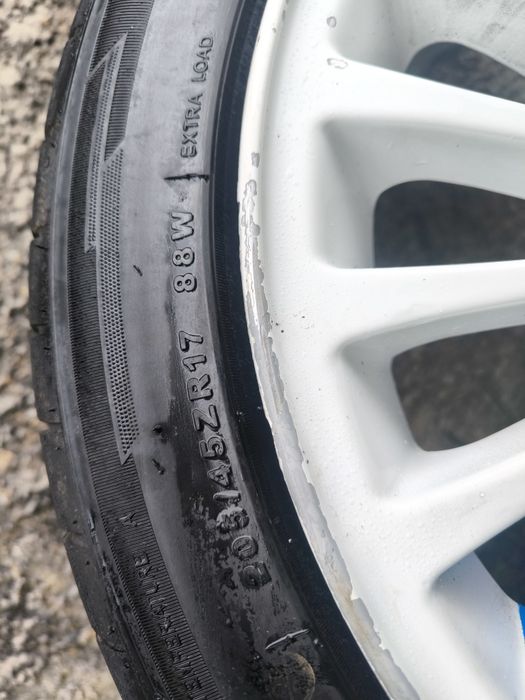 Ori FELGI  z oponami 17" 5X120 BWM E36/E46 BORBET Styling 73 / 7j ET4