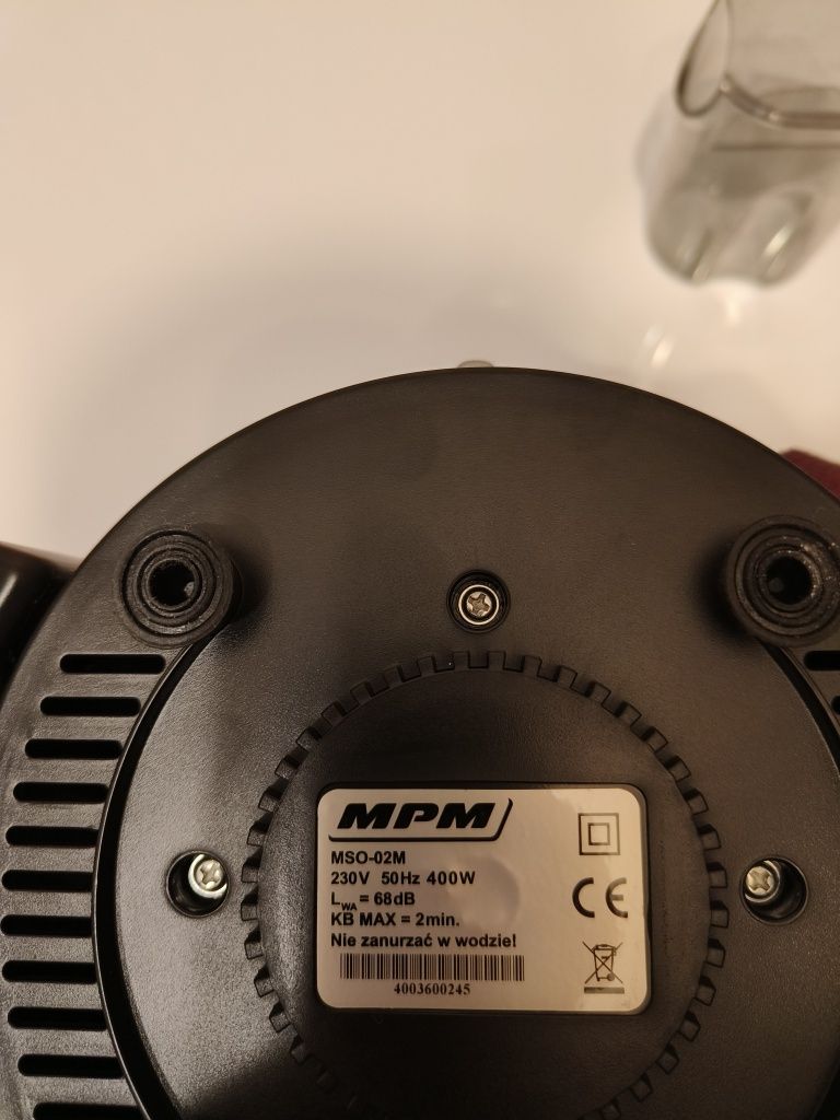 Sokowirówka MPM MSO-02M jak nowa