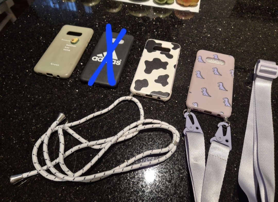 Zestaw 3szt etui Samsung Galaxy S 10 e obudowa plecki futerał