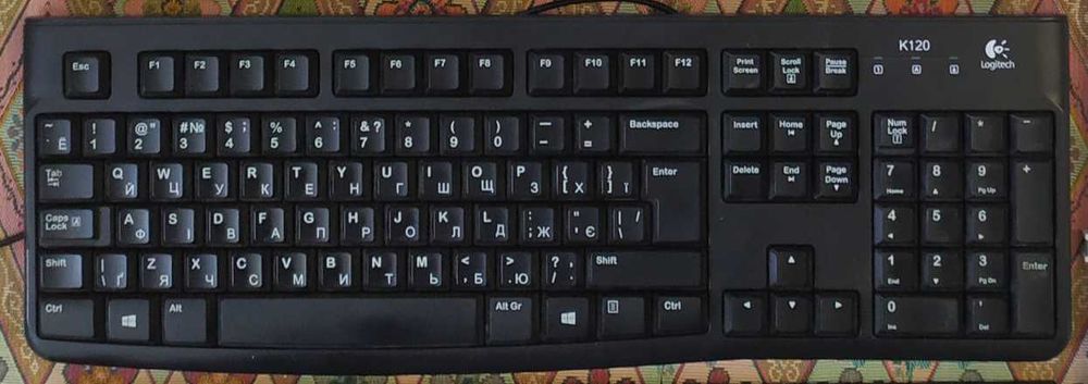 Клавиатура VINGA з підсвічуванням. Б/В.   + USB ліхтарик + подарунок