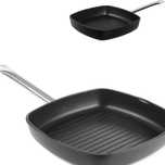 patelnia do grillowania profi line - ryflowana - hendi 629802