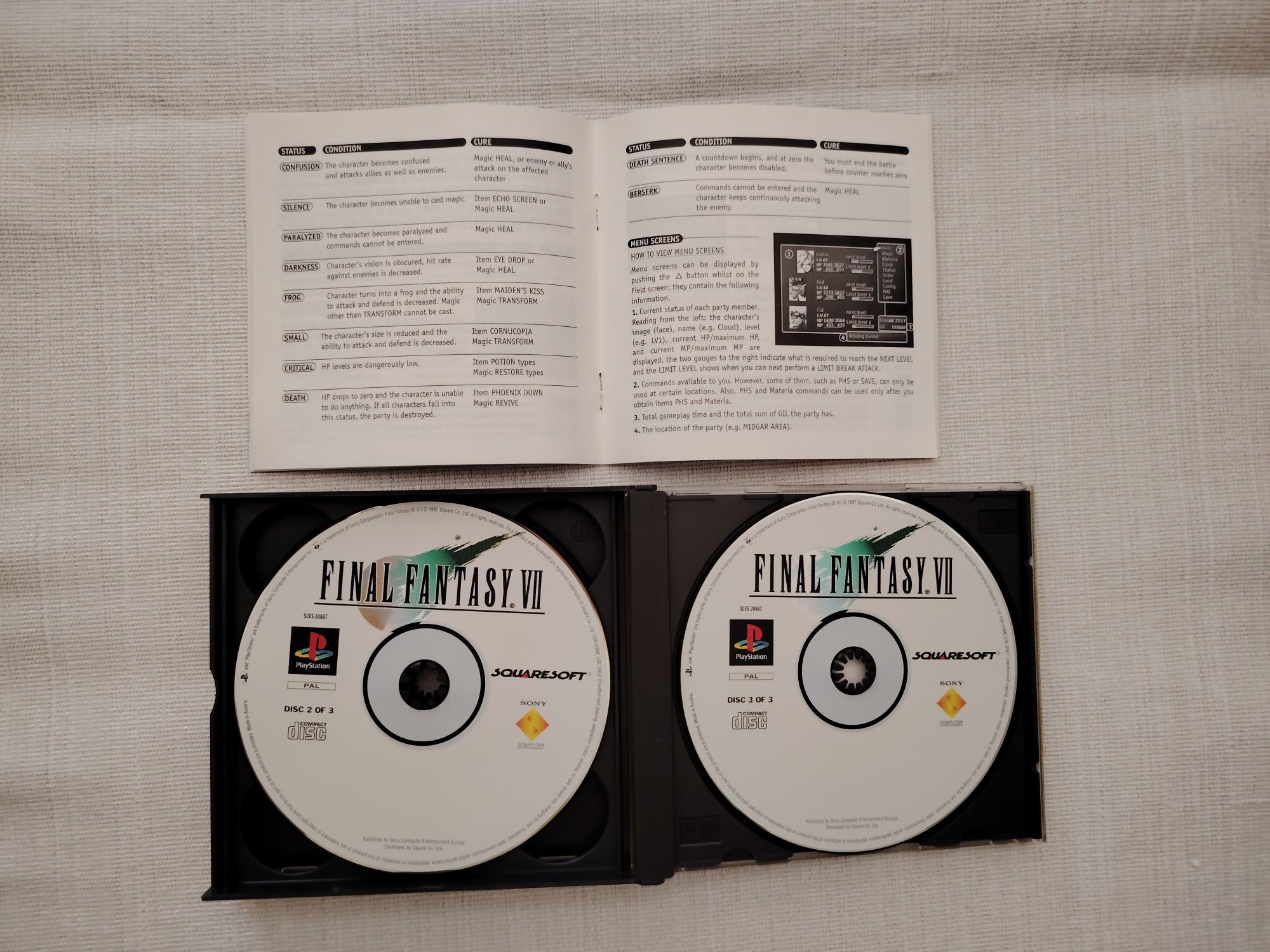 Final Fantasy VII - PS 1 (PAL)