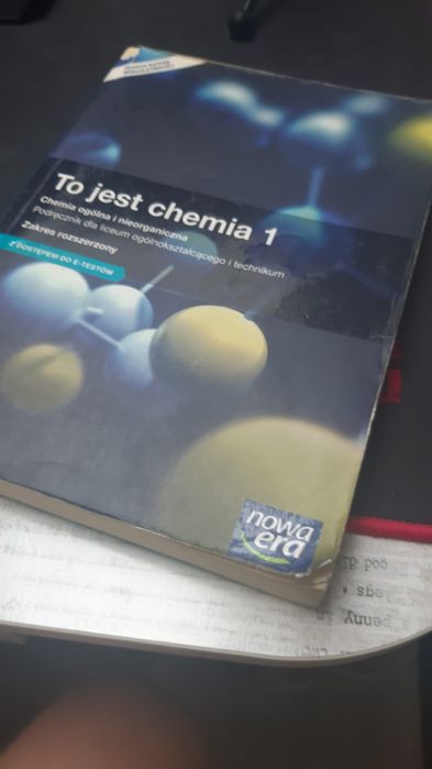 Książka podręcznik To jest chemia 1 zakres rozszerzony
