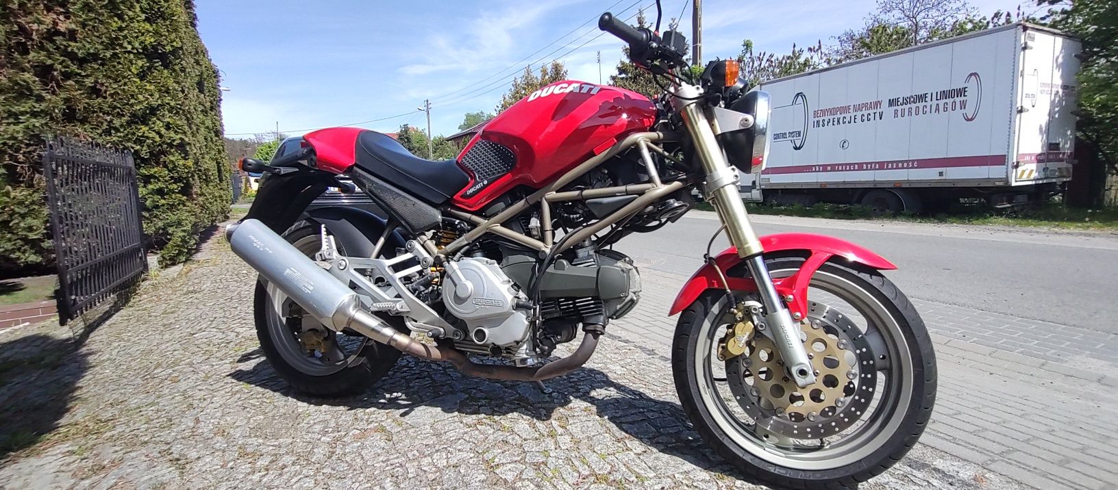 Ducati monster m 600,zamiana supermoto