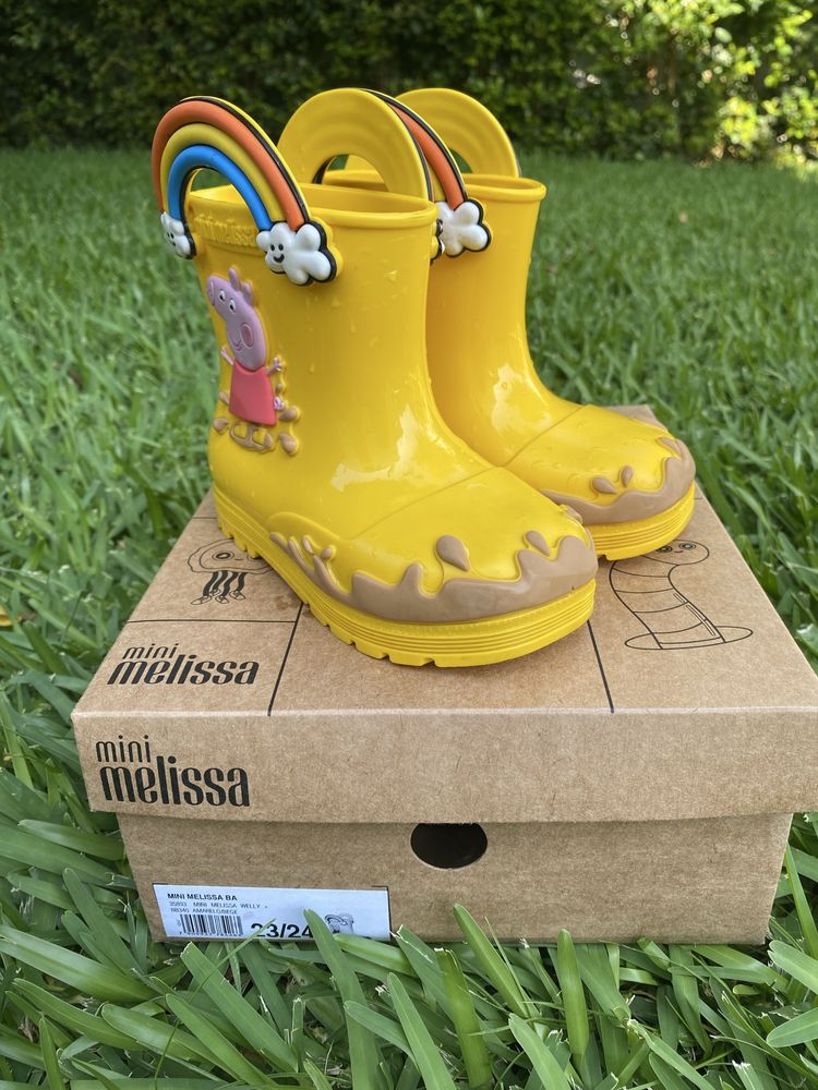 Galochas Mini Melissa Peppa Pig- T23/24