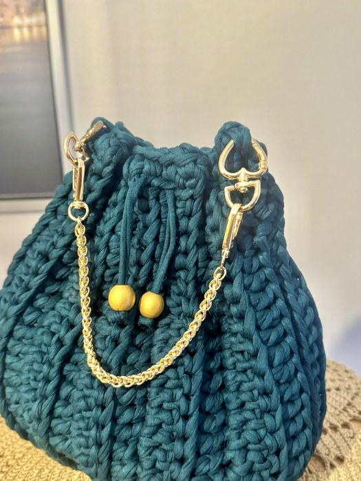 Mala saco em crochet