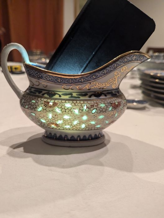 Porcelana chinesa vintage - Bago de arroz