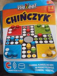 Magnetyczna gra planszowa Chińczyk 2-4 graczy