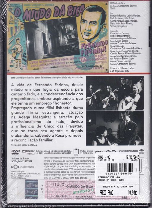 DVD - O Miúdo da Bica