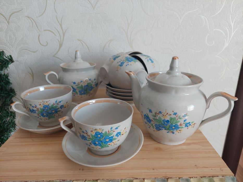 Чайно кофейный сервиз 14 предметов