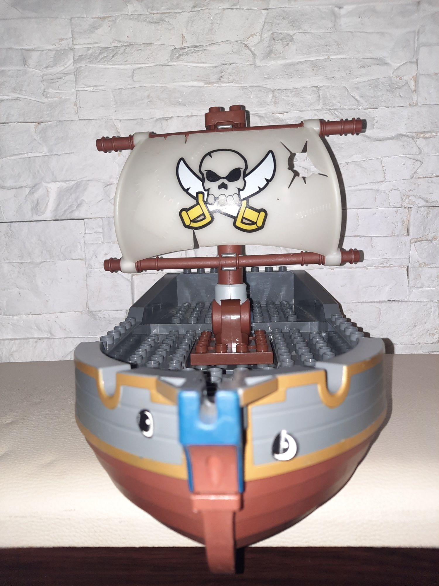 Statek piracki lego duplo 7881