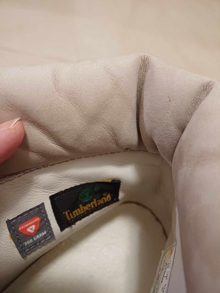 Biale buty timberland damskie 39