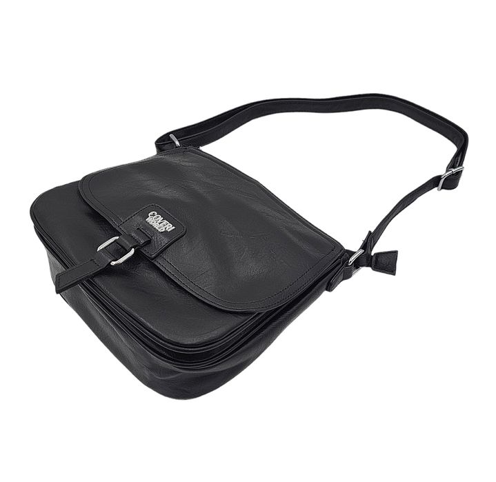 Torebka damska listonoszka czarna