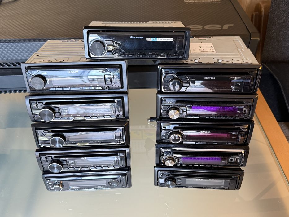 Radio Samochodowe Pioneer JVC Kenwood Sony Bluetooth USB Montaż