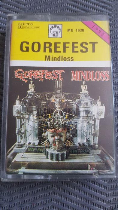 Gorefest - Mindloss, kaseta