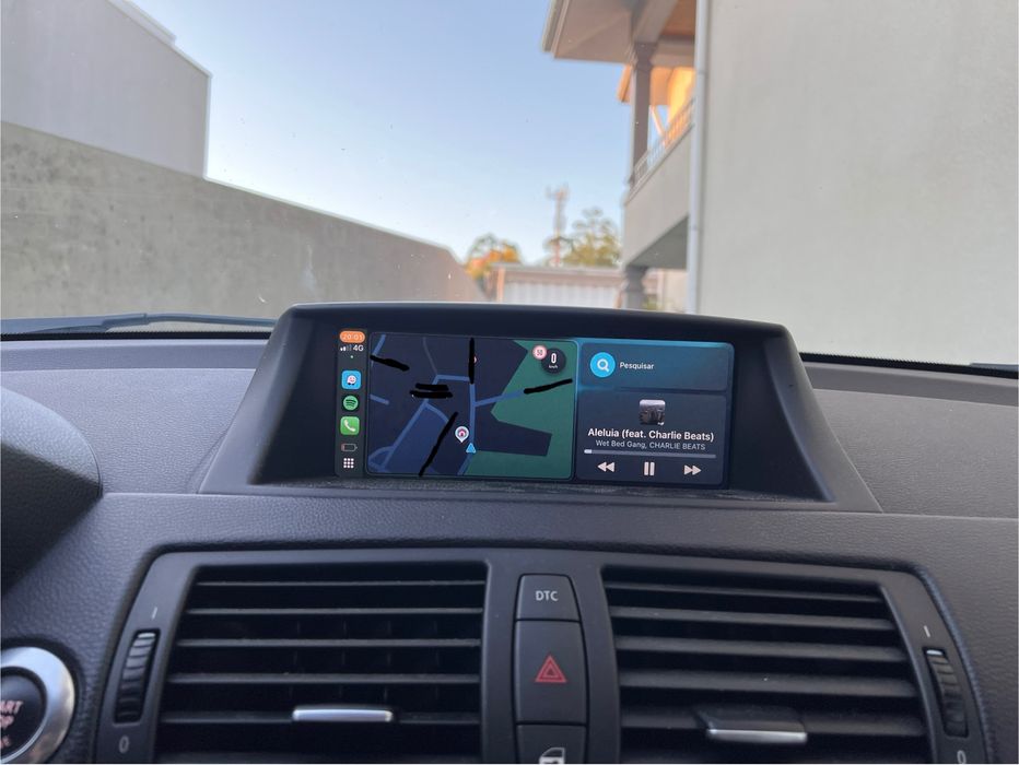 CarPlay/AndroidAuto BMW (ler descrição)