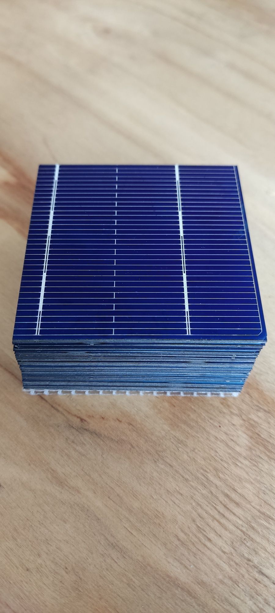 Ячейки для сонячної панелі. 100 штук. 52 на 52мм. 0.46w