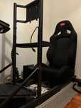 Estrutura cockpit com cadeira