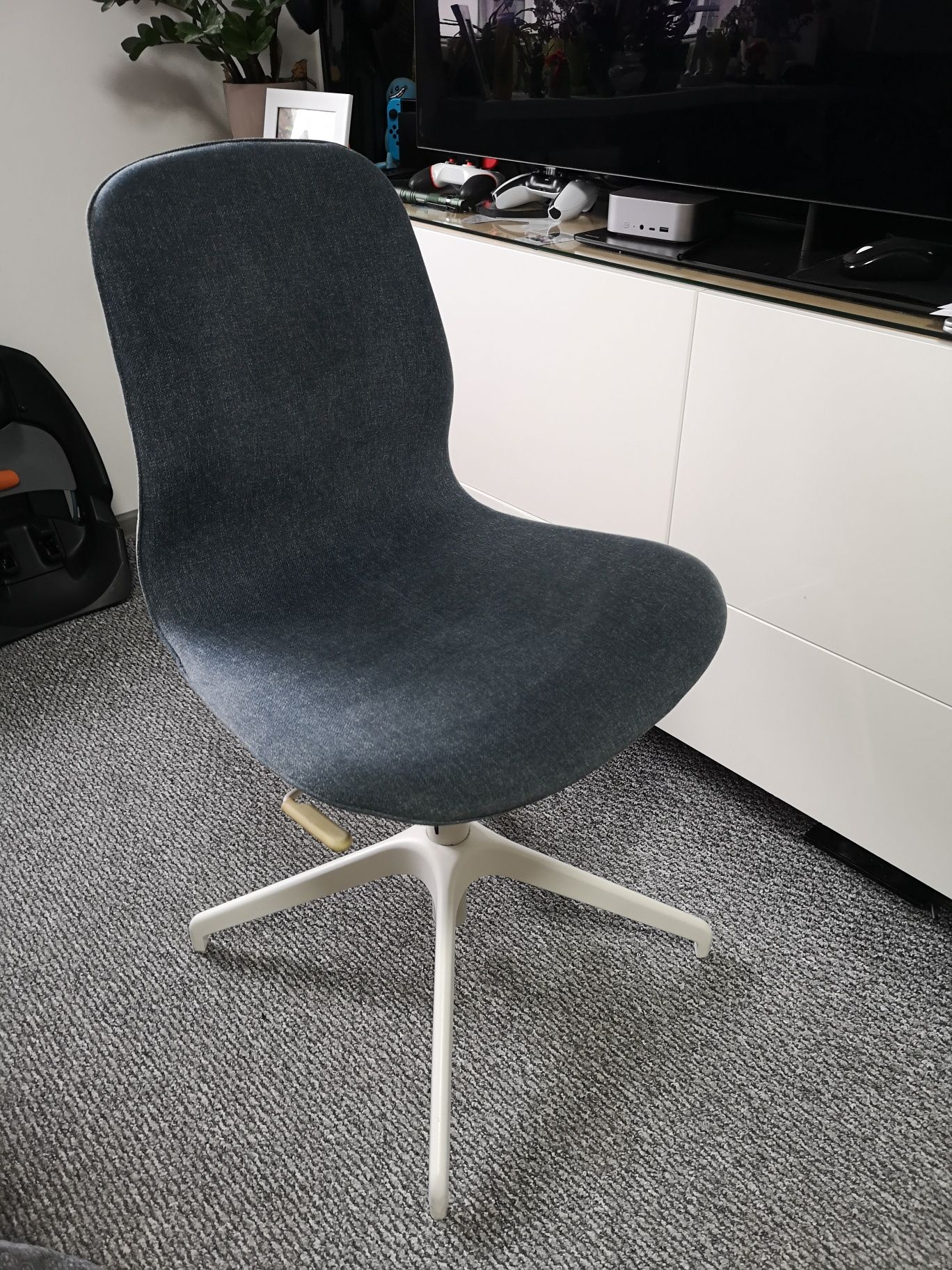 Tanio - Krzesło obrotowe/biurowe Ikea Langfjall