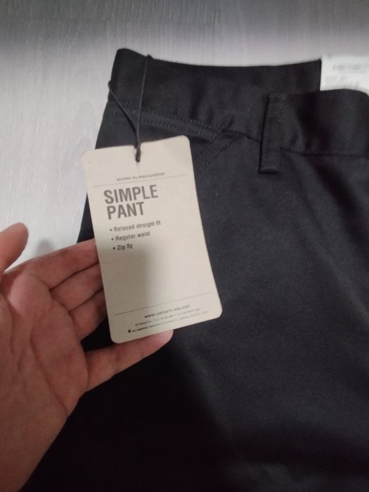 Штаны Carhartt wip simple pant абсолютно новые